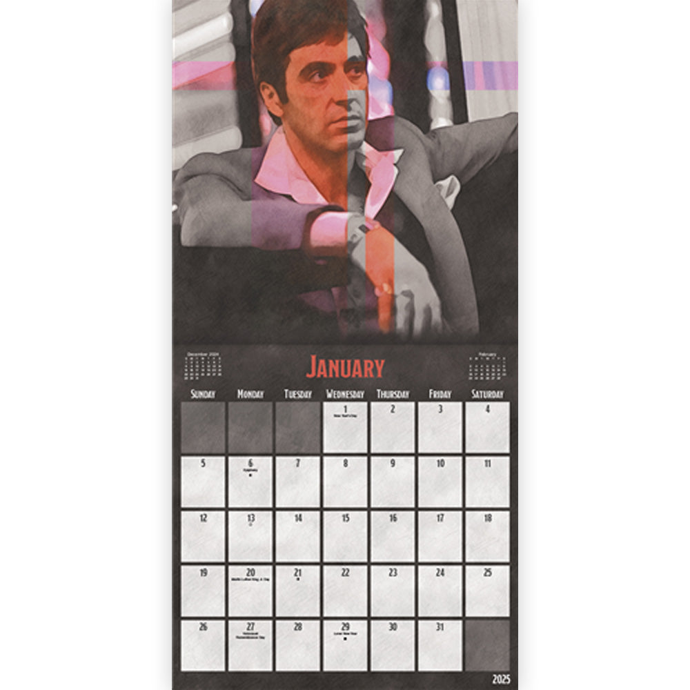 【廃番ラスト販売/特別価格】SCARFACE スカーフェイス - CALENDAR 2025 / カレンダー・ダイアリー 【公式 / オフィシャル】