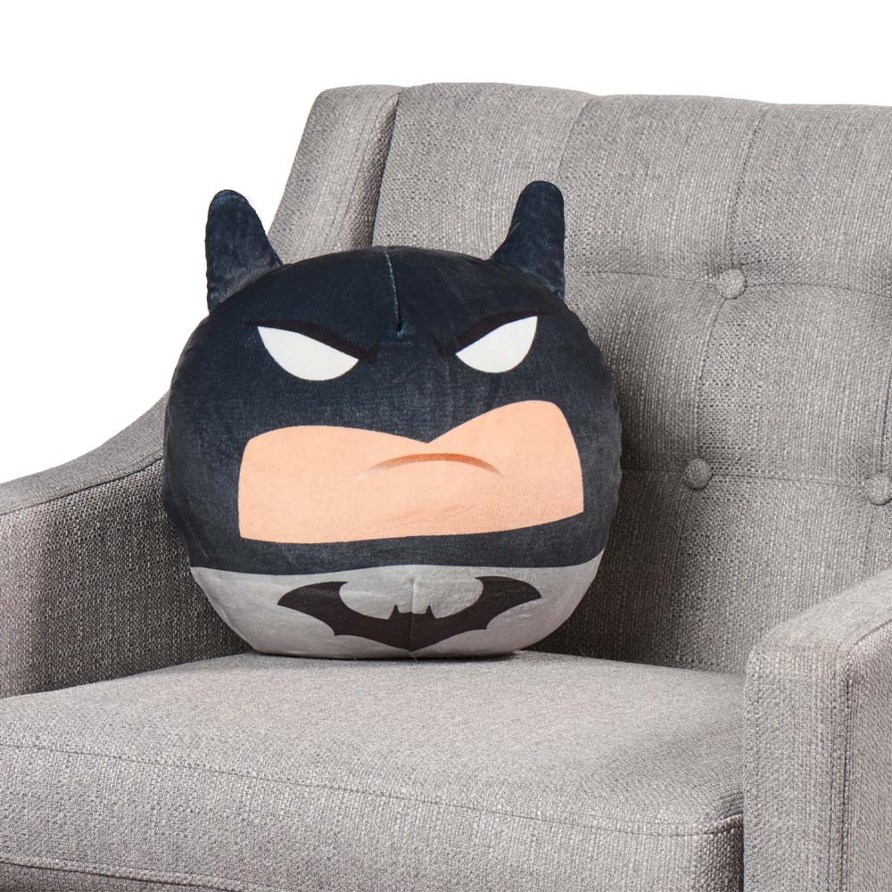 BATMAN バットマン - Batman Grey Detective Round Cloud Pillow / 寝具 - PGS