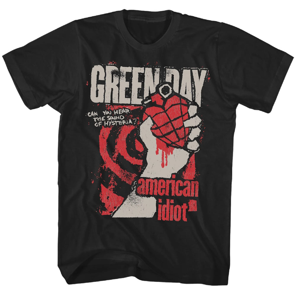 GREEN DAY グリーンデイ - American Idiot 20周年記念 / Hysteria / Tシャツ / メンズ 【公式 / オフィシャル】