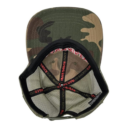 IRON MAIDEN (50th anniversary) - Camo / Trucker cap / Cap / Men's