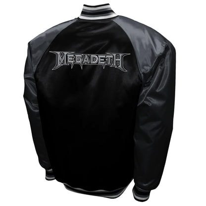 MEGADETH メガデス (デビュー 40周年 ) - Megadeth / Satin Jacket / バックプリントあり / アウター / メンズ 【公式 / オフィシャル】