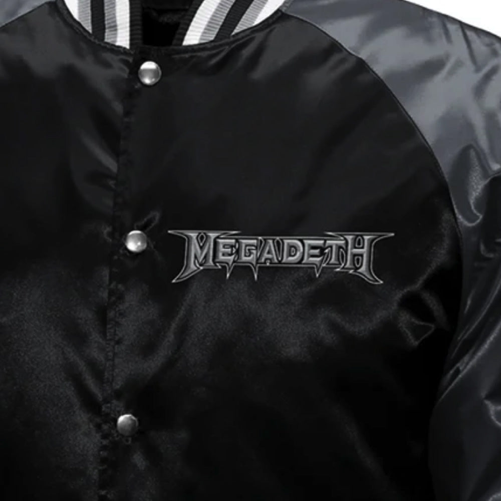 MEGADETH メガデス (2026.1.23 新譜 発売 記念 ) - Megadeth / Satin Jacket / バックプリントあり / アウター / メンズ