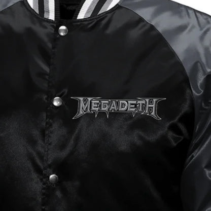 MEGADETH メガデス (デビュー 40周年 ) - Megadeth / Satin Jacket / バックプリントあり / アウター / メンズ 【公式 / オフィシャル】