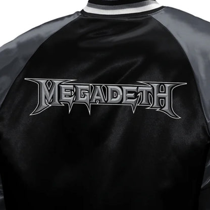 MEGADETH メガデス (デビュー 40周年 ) - Megadeth / Satin Jacket / バックプリントあり / アウター / メンズ 【公式 / オフィシャル】