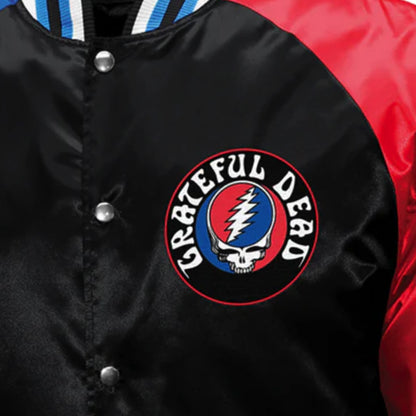 GRATEFUL DEAD グレイトフルデッド (結成 60周年 ) - Grateful Dead / Satin Jacket / バックプリントあり / アウター / メンズ