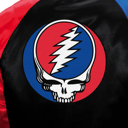 GRATEFUL DEAD グレイトフルデッド (結成 60周年 ) - Grateful Dead / Satin Jacket / バックプリントあり / アウター / メンズ