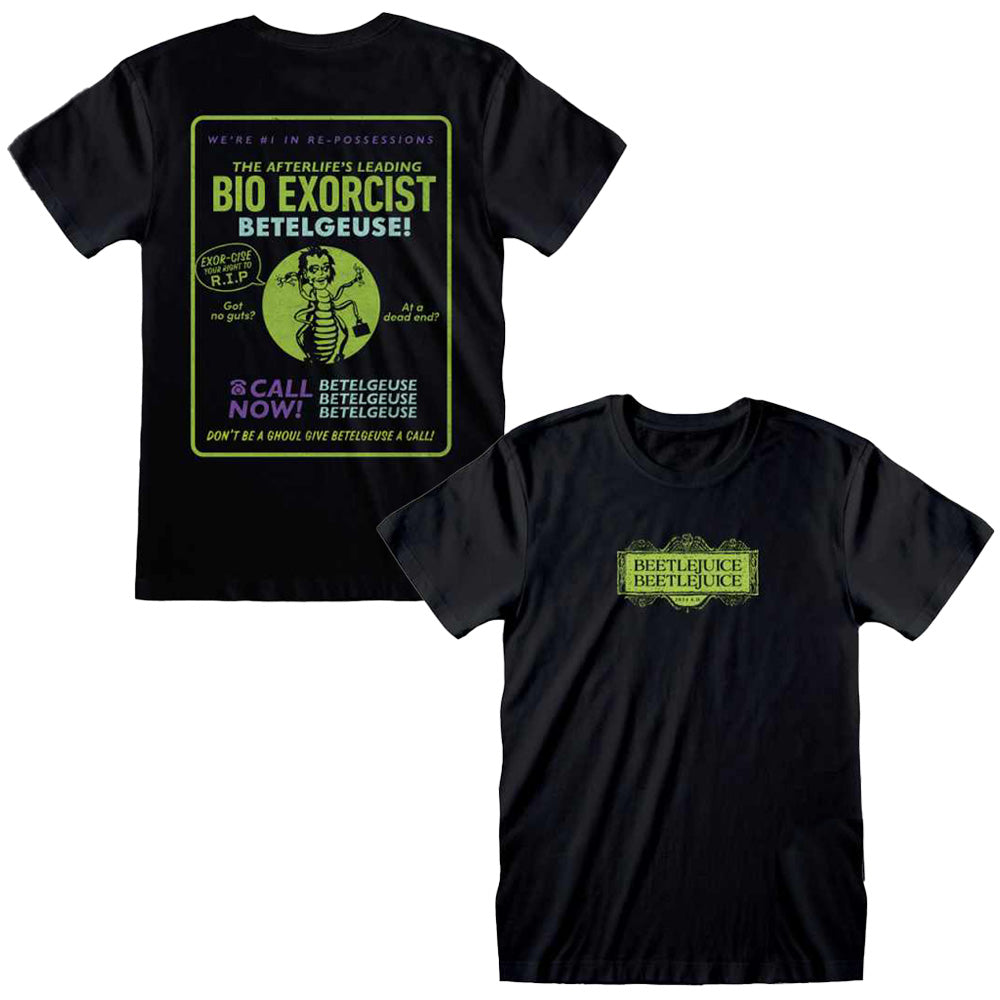 BEETLEJUICE ビートルジュース - Bio Exorcist / バックプリントあり / Tシャツ / メンズ 【公式 / オフィシャル】