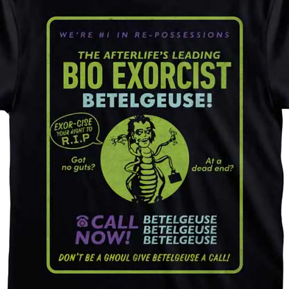 BEETLEJUICE ビートルジュース - Bio Exorcist / バックプリントあり / Tシャツ / メンズ 【公式 / オフィシャル】