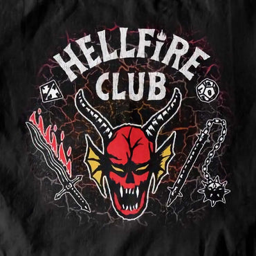 STRANGER THINGS ストレンジャー・シングス (シーズン5 2025年配信決定 ) - Hellfire Club / トートバッグ 【公式 / オフィシャル】