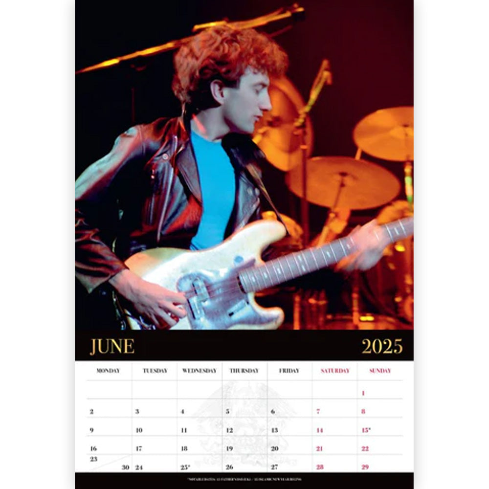 
                  
                    【廃番ラスト販売/特別価格】QUEEN クイーン (結成 55周年 ) - 2025 A3 CALENDAR / カレンダー・ダイアリー
                  
                