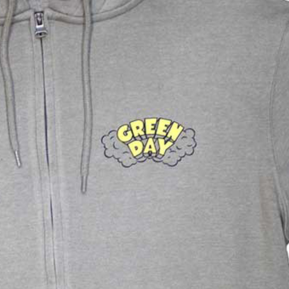 GREEN DAY グリーンデイ (来日 30周年 ) - Longview Doodle / バックプリントあり / ジップ / パーカー・スウェット / メンズ