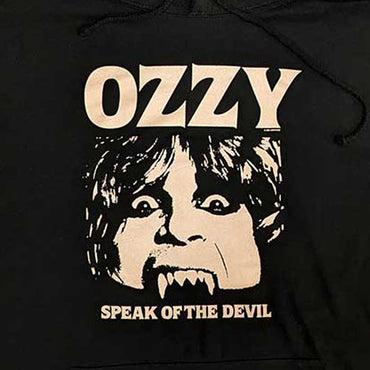 OZZY OSBOURNE オジーオズボーン (追悼 ) - Speak Of The Devil / パーカー・スウェット / メンズ