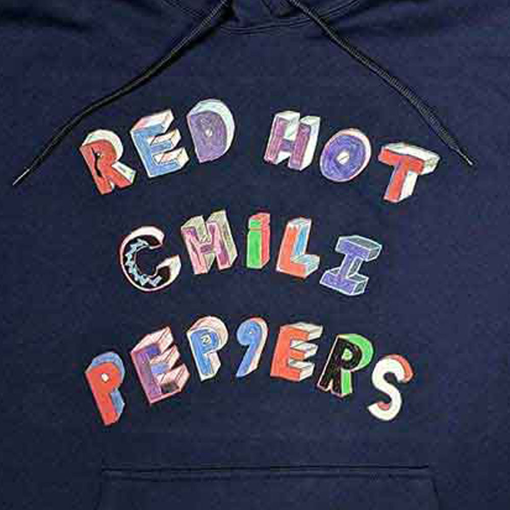 RED HOT CHILI PEPPERS (35th Anniversary of Visit to Japan) - Colourful Letters / Hoodie / Sweatshirt / Men's