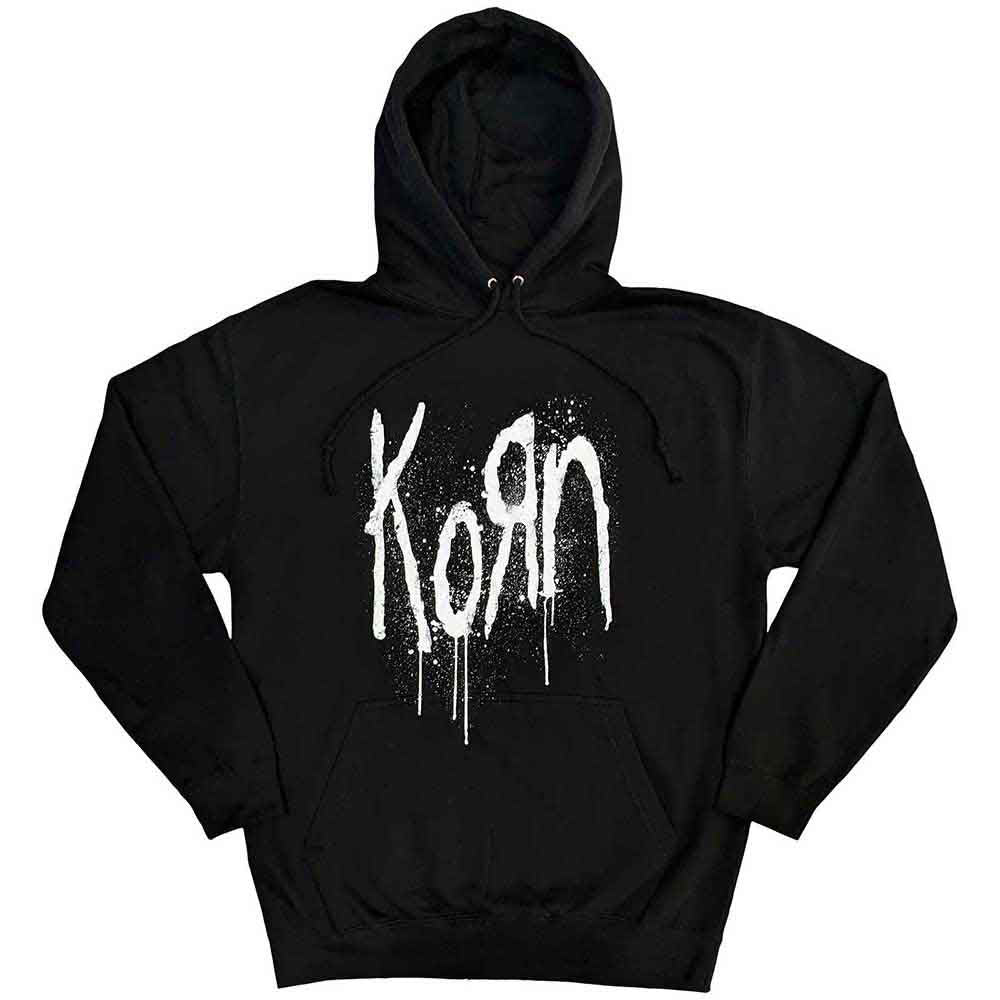 最終価格 KORN コーン バンド スウェット 両面プリント 鬼フェード 黒 KORN コーン - Still A Freak / バックプリントあり / パーカー