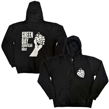 GREEN DAY グリーンデイ - American Idiot The Musical / バックプリントあり / ジップ / パーカー・スウェット / メンズ 【公式 / オフィシャル】