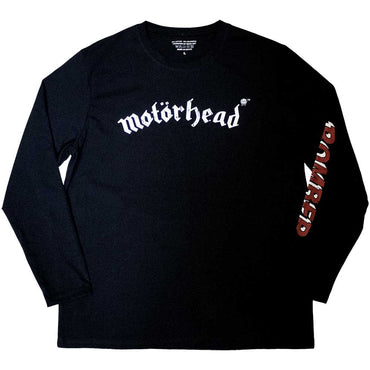 MOTORHEAD (50th Anniversary) - Bomber / Back Print / Long Sleeve / Arm Print / T-Shirt / Men's