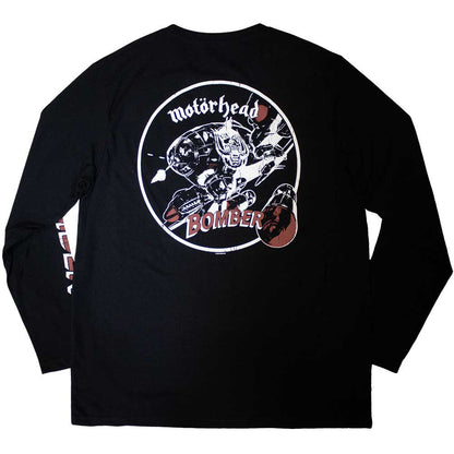 MOTORHEAD (50th Anniversary) - Bomber / Back Print / Long Sleeve / Arm Print / T-Shirt / Men's