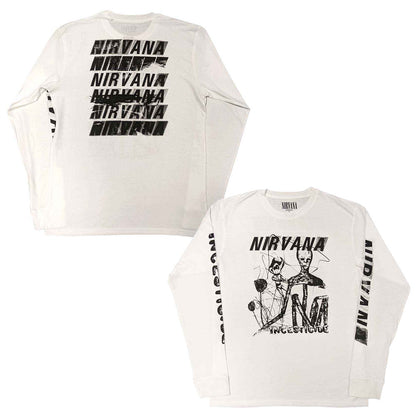 NIRVANA ニルヴァーナ - Incesticide / バックプリントあり / 長袖 / アームプリントあり / Tシャツ / メンズ 【公式 / オフィシャル】
