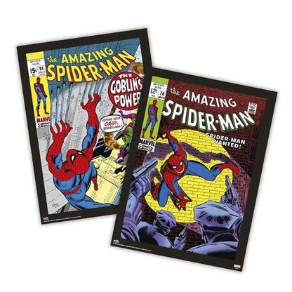 SPIDERMAN スパイダーマン - SET MINIPOSTERS / 2枚セット / ポスター 【公式 / オフィシャル】