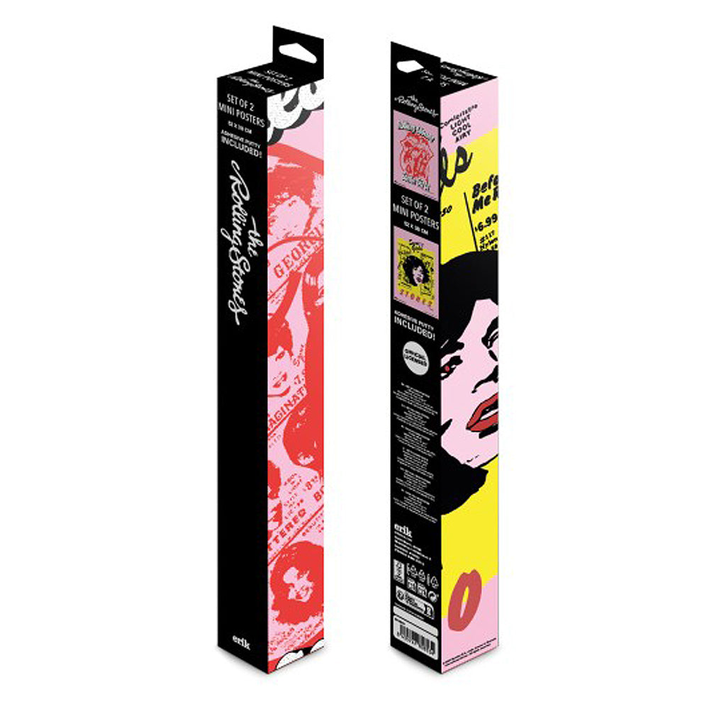 ROLLING STONES ローリングストーンズ - SET MINIPOSTERS / 2枚セット / ポスター 【公式 / オフィシャル】