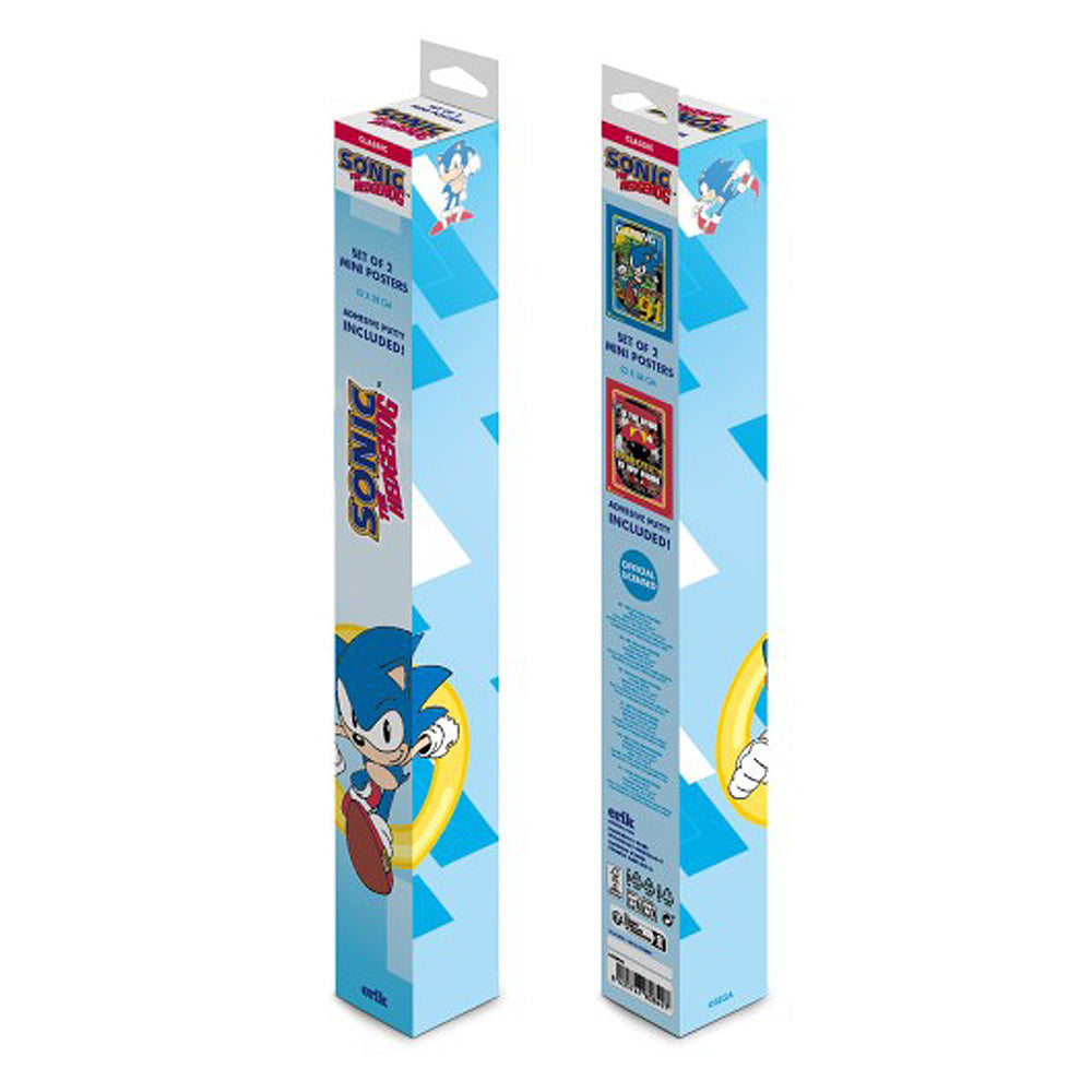SONIC THE HEDGEHOG ソニックザヘッジホッグ - SET MINIPOSTERS / 2枚セット / ポスター 【公式 / オフィシャル】
