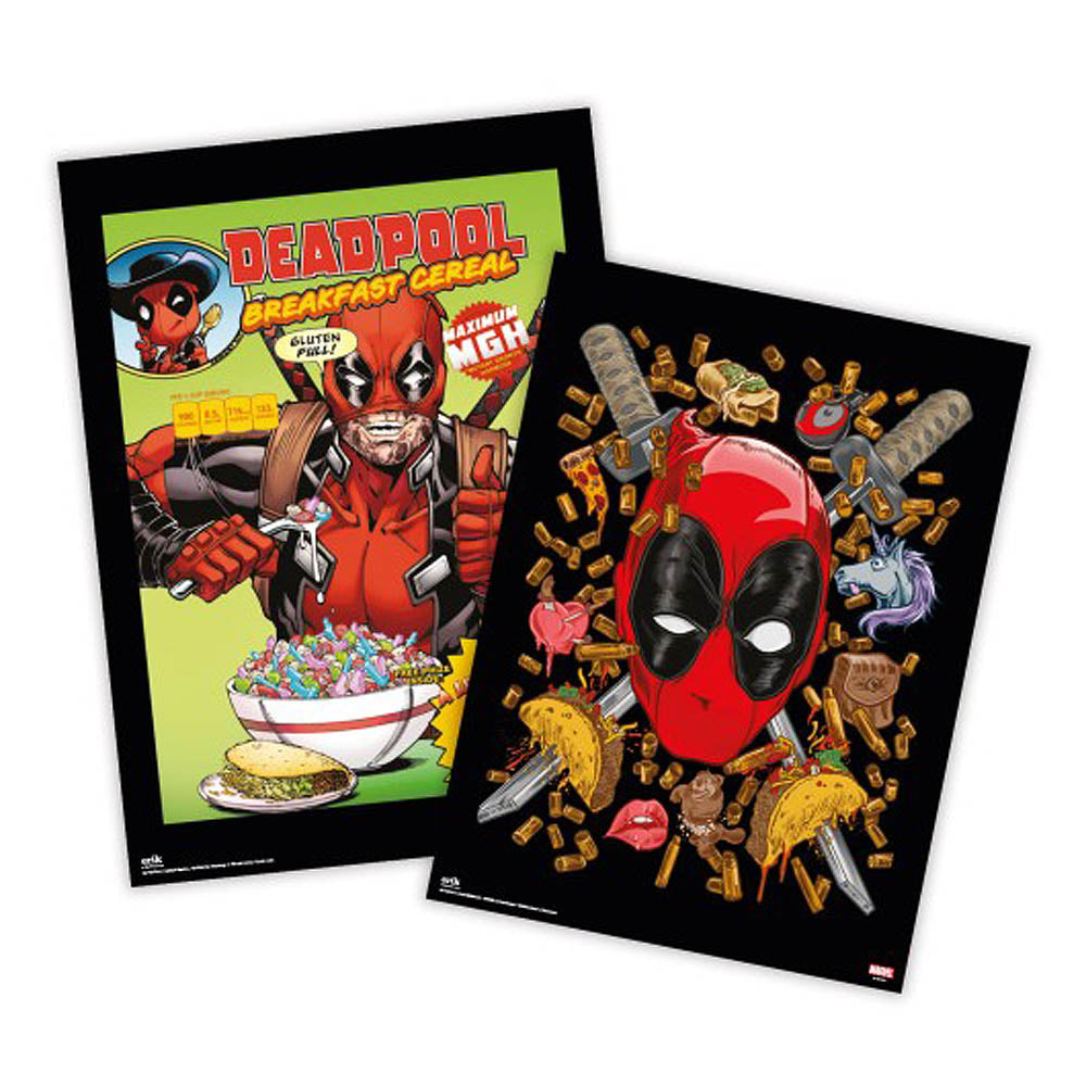 DEADPOOL デッドプール - SET MINIPOSTERS / 2枚セット / ポスター 【公式 / オフィシャル】