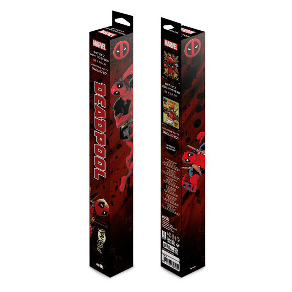 DEADPOOL デッドプール - SET MINIPOSTERS / 2枚セット / ポスター 【公式 / オフィシャル】