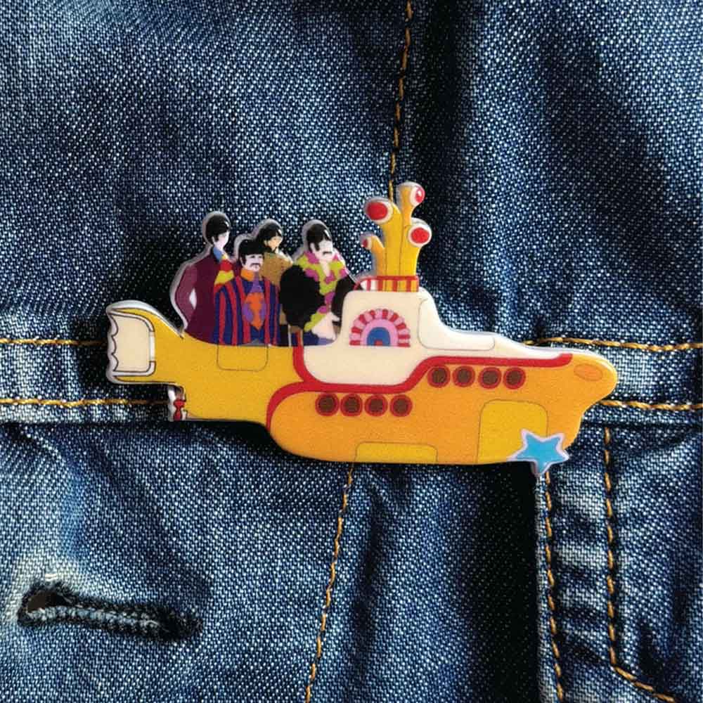 
                  
                    THE BEATLES ビートルズ (結成 65周年 ) - Yellow Submarine Brooch / Disaster(U.K.ブランド) / ファッション雑貨
                  
                