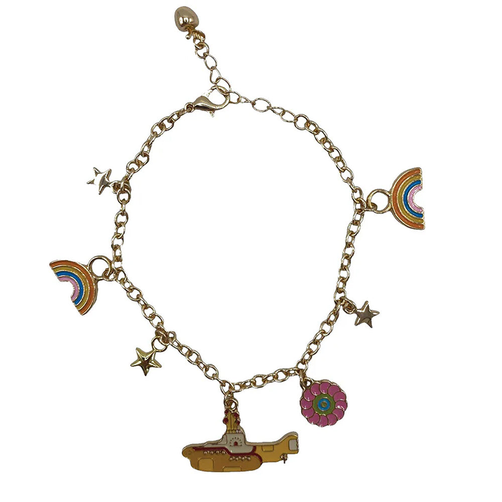 THE BEATLES ビートルズ (結成 65周年 ) - Yellow Submarine Charm Bracelet / Disaster(U.K.ブランド) / ブレスレット 【公式 / オフィシャル】