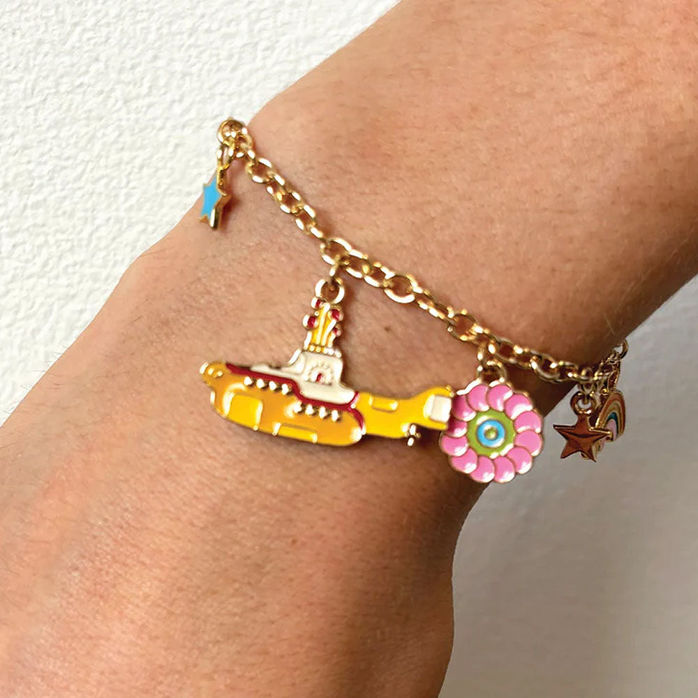 
                  
                    THE BEATLES ビートルズ (結成 65周年 ) - Yellow Submarine Charm Bracelet / Disaster(U.K.ブランド) / ブレスレット 【公式 / オフィシャル】
                  
                