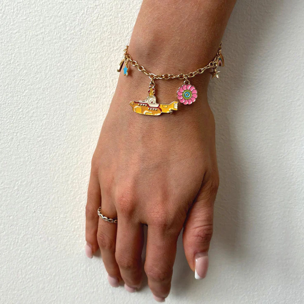 
                  
                    THE BEATLES ビートルズ (結成 65周年 ) - Yellow Submarine Charm Bracelet / Disaster(U.K.ブランド) / ブレスレット 【公式 / オフィシャル】
                  
                