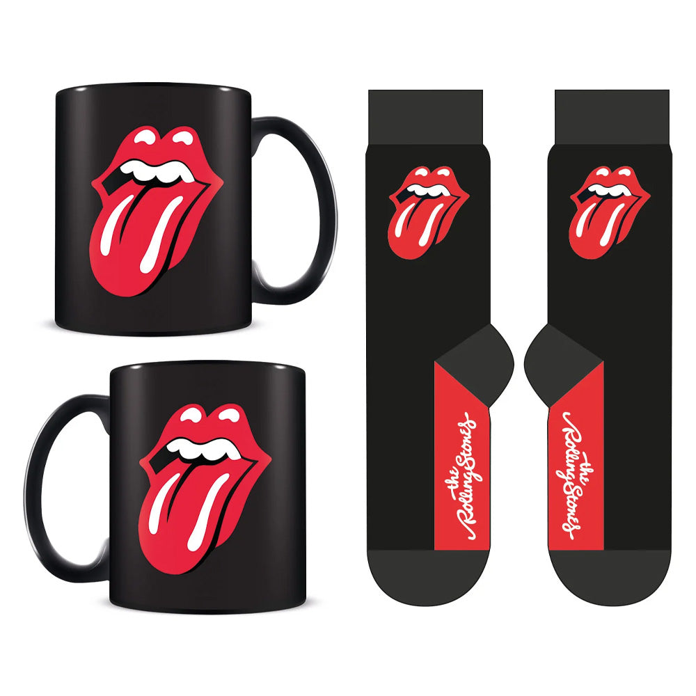ROLLING STONES ローリングストーンズ - Tongue / マグ & ソックスセット / マグカップ 【公式 / オフィシャル】