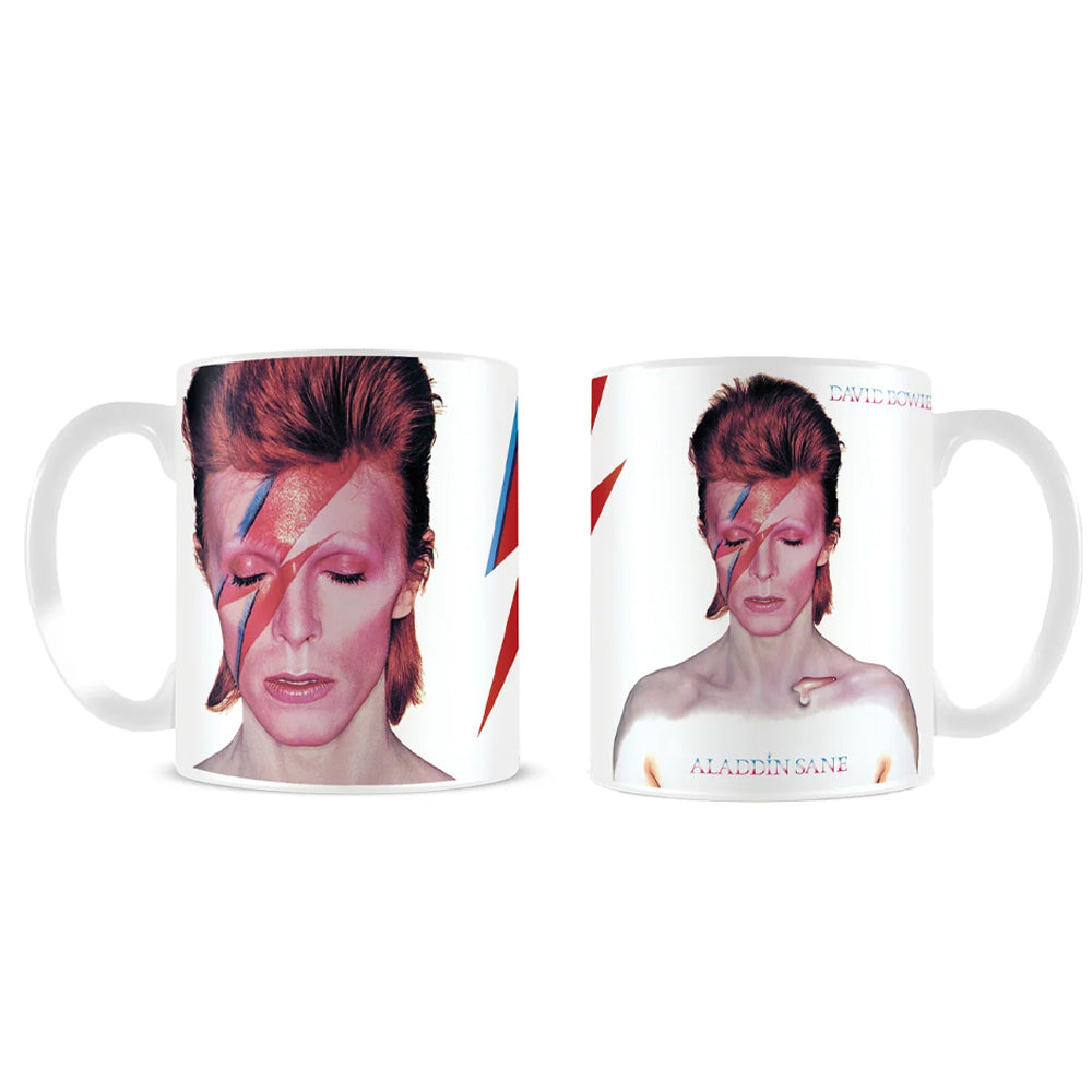 DAVID BOWIE デヴィッドボウイ - Aladdin Sane / マグ & ソックスセット / マグカップ 【公式 / オフィシャル】