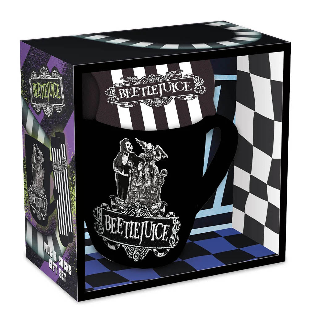 
                  
                    BEETLEJUICE ビートルジュース - Undead Pinstripe / マグ & ソックスセット / マグカップ
                  
                
