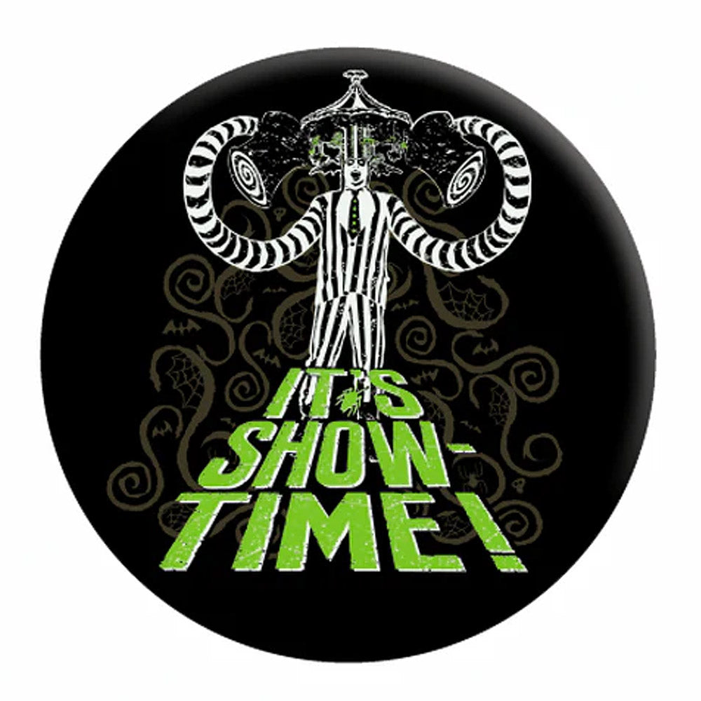 BEETLEJUICE ビートルジュース - It's Show Time! / バッジ 【公式 / オフィシャル】