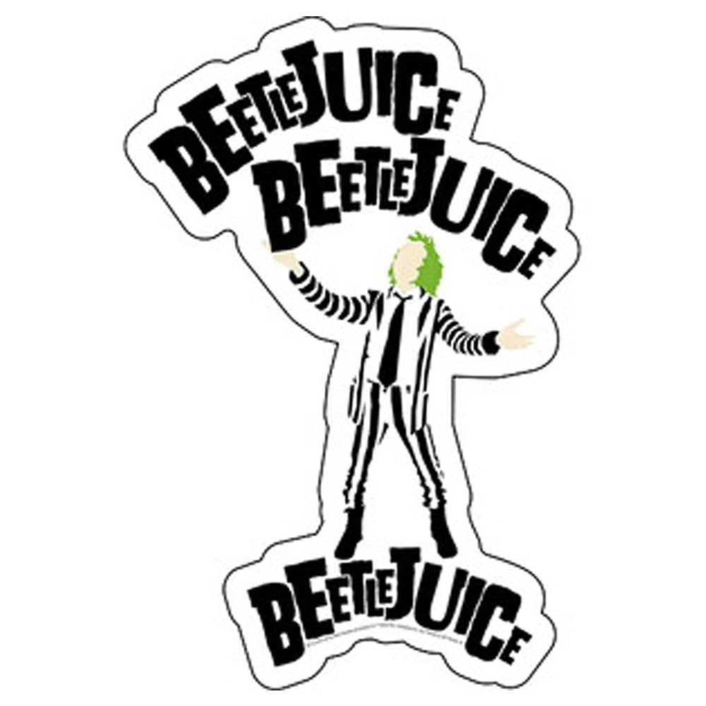 BEETLEJUICE ビートルジュース - 3 Times / ステッカー 【公式 / オフィシャル】