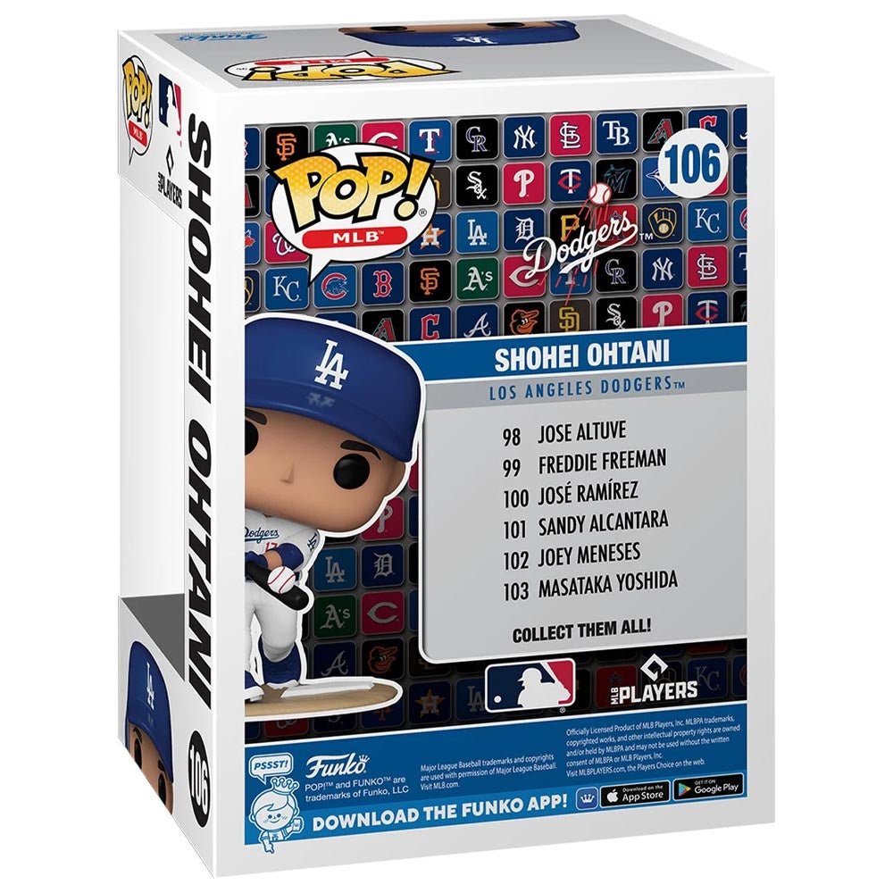 
                  
                    SHOHEI OHTANI 大谷翔平 - MLB Dodgers Shohei Ohtani (Home) Funko Pop! Vinyl Figure / 限定 / フィギュア・人形 【公式 / オフィシャル】
                  
                