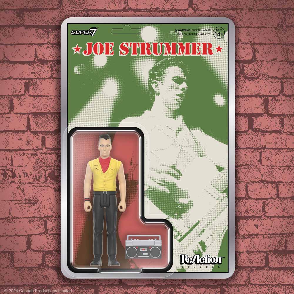 
                  
                    THE CLASH クラッシュ - Joe Strummer ReAction Figure / フィギュア・人形 【公式 / オフィシャル】
                  
                