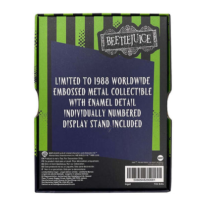 BEETLEJUICE - Gravestone Ingot / Limited Edition / Limited to 1988 pieces worldwide / Collectible