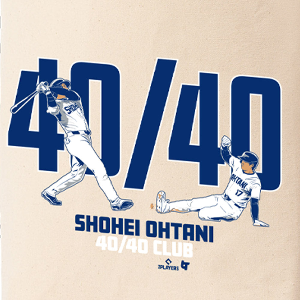 SHOHEI OHTANI 大谷翔平 - 40/40 CLUB / トートバッグ 【公式 / オフィシャル】