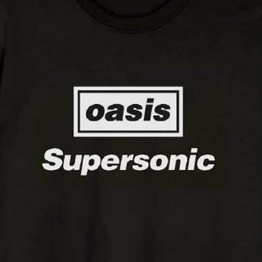 OASIS オアシス (10月 来日 記念 ) - Supersonic Title / Tシャツ / メンズ 【公式 / オフィシャル】