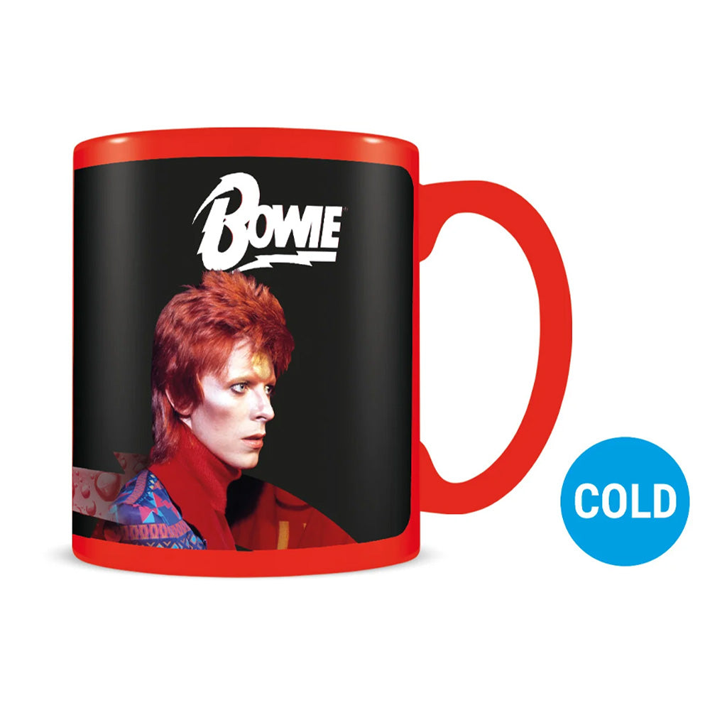 DAVID BOWIE デヴィッドボウイ - Bolt / マジック・マグカップ / マグカップ 【公式 / オフィシャル】