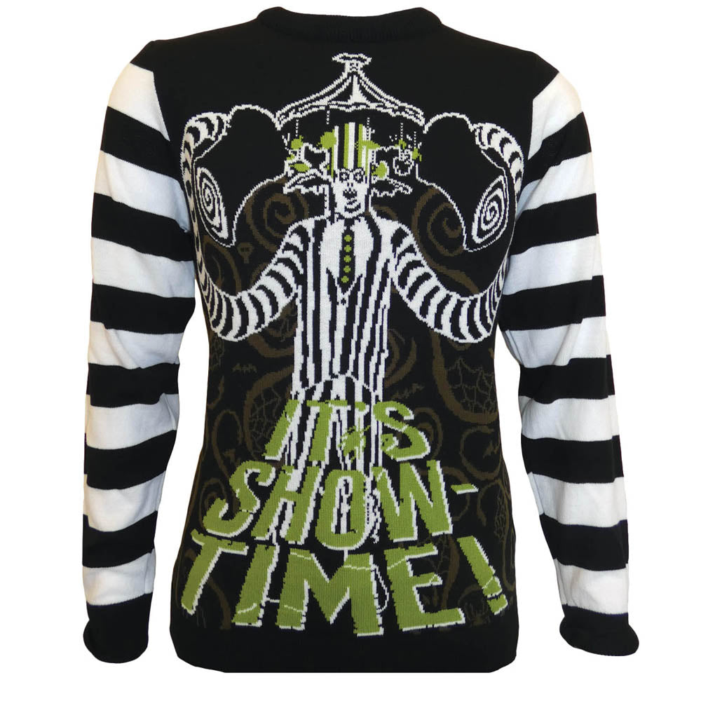 【廃番ラスト販売/特別価格】BEETLEJUICE ビートルジュース - Showtime / セーター / メンズ 【公式 / オフィシャル】