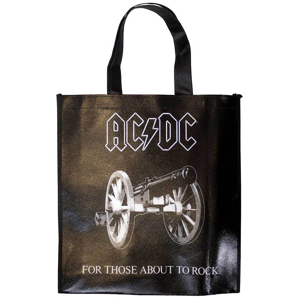 AC/DC エーシーディーシー (Back in Black 45周年 ) - About To Rock / トートバッグ 【公式 / オフィシャル】
