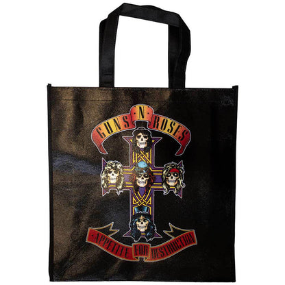 GUNS N ROSES ガンズアンドローゼズ (結成 40周年 ) - Appetite For Destruction / トートバッグ 【公式 / オフィシャル】