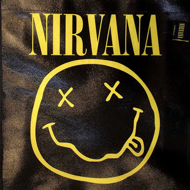 NIRVANA ニルヴァーナ - Yellow Happy Face / トートバッグ 【公式 / オフィシャル】