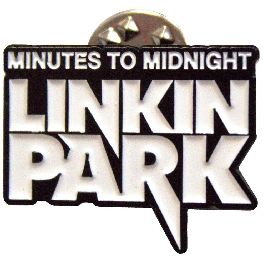 LINKIN PARK リンキンパーク - Minutes To Midnight / メタル・ピンバッジ / バッジ 【公式 / オフィシャル】