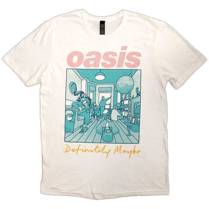 OASIS オアシス (10月 来日 記念 ) - Definitely Maybe Illustration Colour / Tシャツ / メンズ - PGS