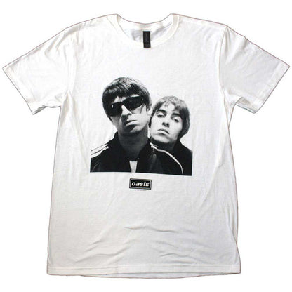 OASIS オアシス (10月 来日 記念 ) - Noel & Liam Square Photo / Tシャツ / メンズ 【公式 / オフィシャル】