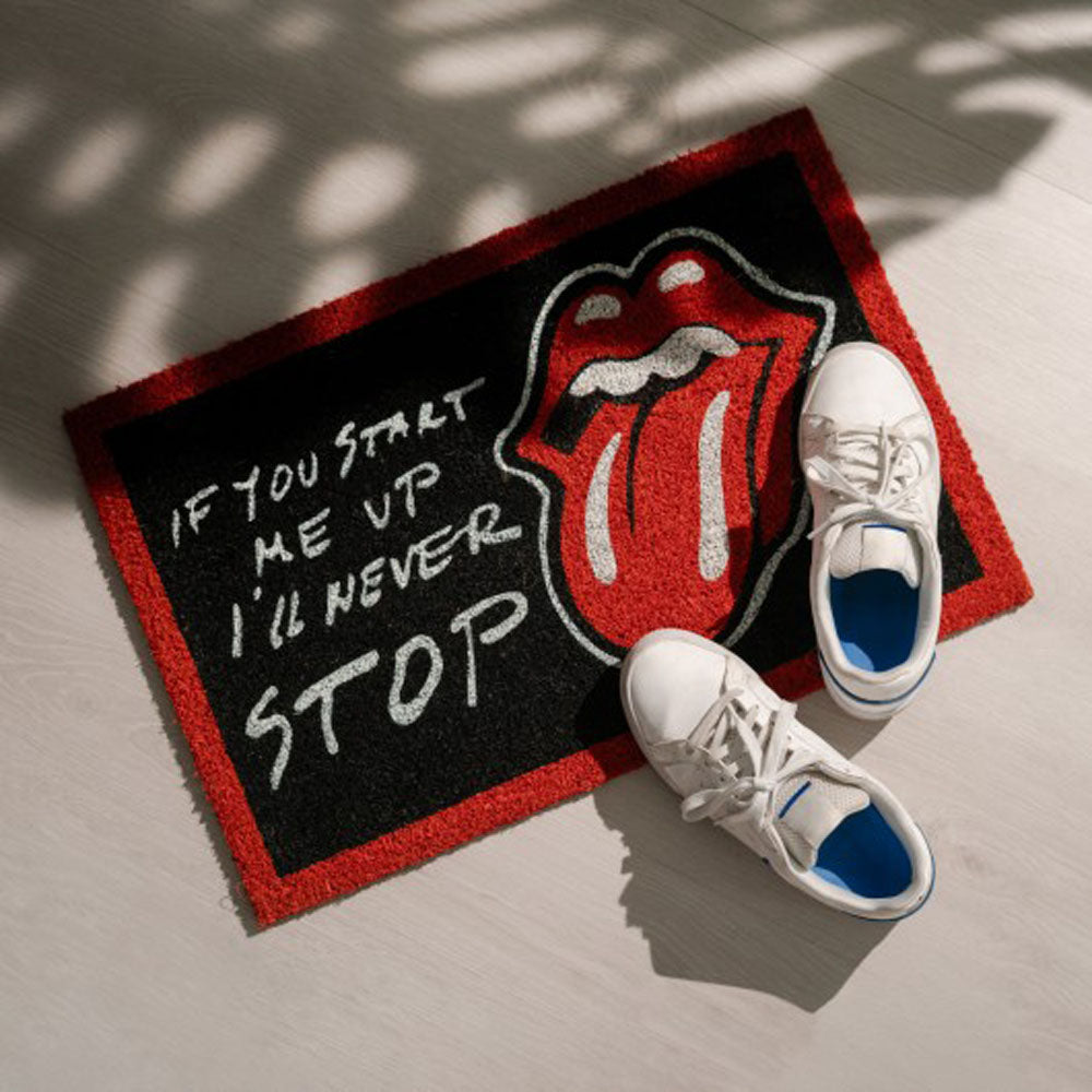 
                  
                    ROLLING STONES ローリングストーンズ - IF YOU START ME UP I'LL NEVER STOP / ドアマット
                  
                